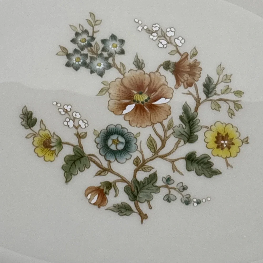 Vintage Lenox Temple Blossom Oval Serving Platter 13.5 x10